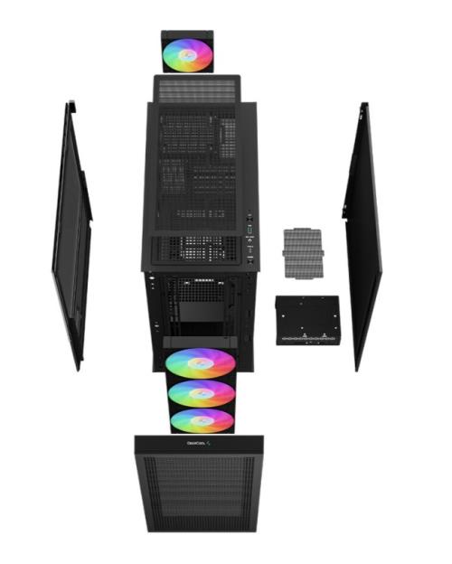 DEEPCOOL CH560 DIGITAL - PF700 Midtower ATX 700W Power Supplylı Digital Ekranlı RGB Oyuncu Kasa CH560-DIGITAL-PF700